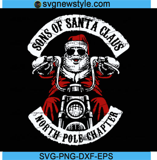 Sons Of Santa Kids Svg