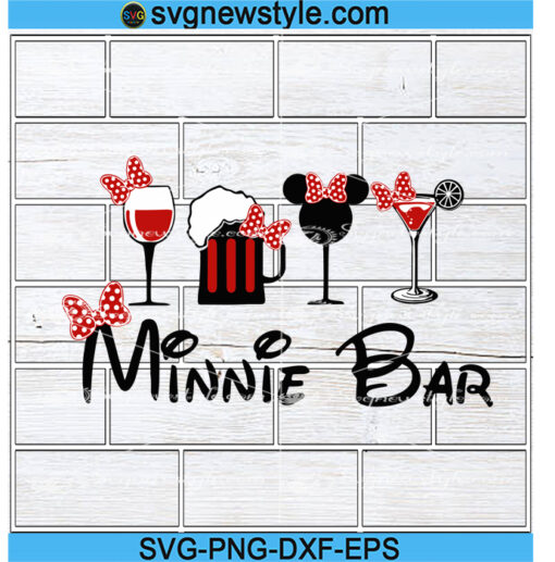 Minnie Bar Svg