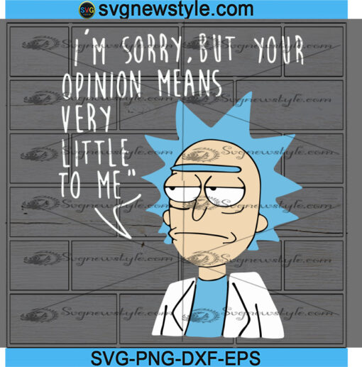 Rick and Morty Spoof Svg