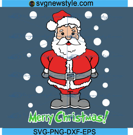 Novelty Santa Clause Svg