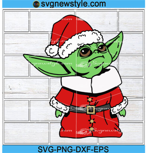 Baby Green Alien Christmas Svg Png