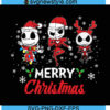 Jack Skellington Merry Christmas Svg