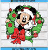 Mickey Mouse Christmas svg