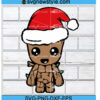 Baby groot christmas svg