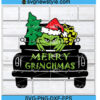 Grinch Fingers Christmas SVG