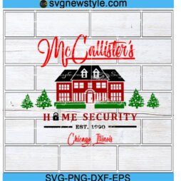 McCallister's Home Security Svg