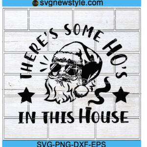 Santa Claus in sunglasses svg