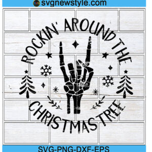 Rockin' around the Christmas Tree Svg