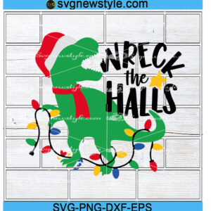Wreck the Halls svg