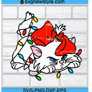 Cartoon character Garland Christmas SVG, Png, Dxf, Eps Cricut File