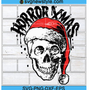 Skeleton Christmas Svg File