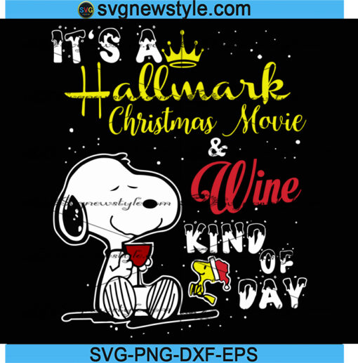 Hallmark Christmas Movie SVG Silhouette