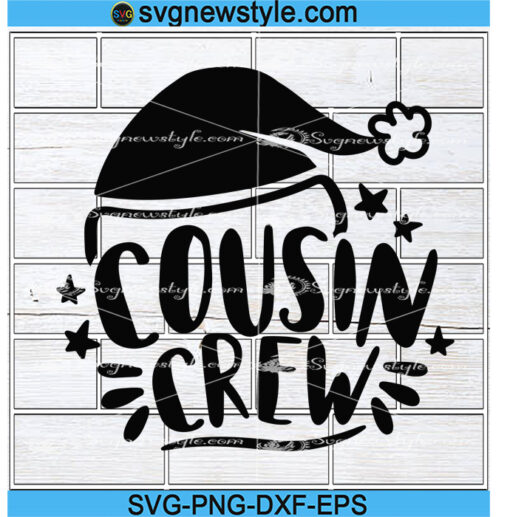 Cousin Crew svg Silhouette