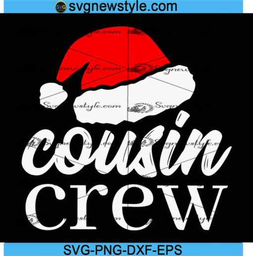 Christmas cousin crew svg Designs