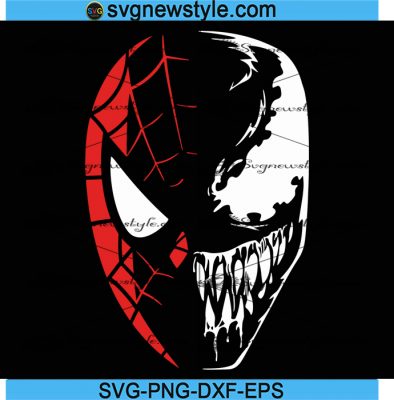 Spiderman Venom Svg, Superhero Png, Marvel Comics Svg, Png, Dxf, Eps ...