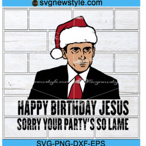 Happy Birthday Jesus svg