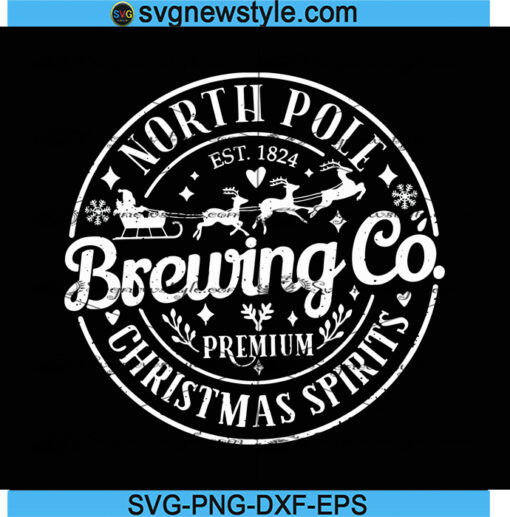 North Pole Brewing Co Svg Designs