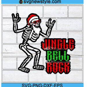 Jingle Bell Rock svg, Christmas song Svg, Png, Dxf, Cricut File Silhouette Art