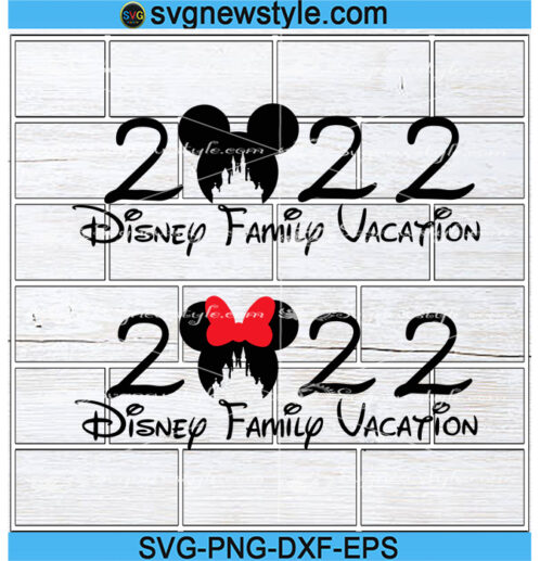 Disney Family Vacation SVG