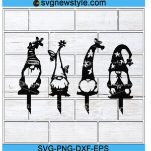 Garden Gnomes Svg, Cute Garden Gnome Png, Whimsical Design