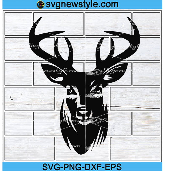 Deer Svg, Deer Horn Svg, Animals Svg, Png, Dxf, Eps Cricut File ...