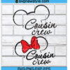 Disney Cousin Crew Svg Png