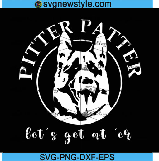 Pitter Patter Svg