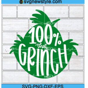 100 That Grinch Svg