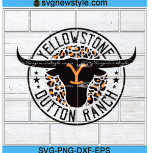 Yellowstone Dutton Ranch Svg Files, Cowboys Png, Dxf, Eps Cricut File