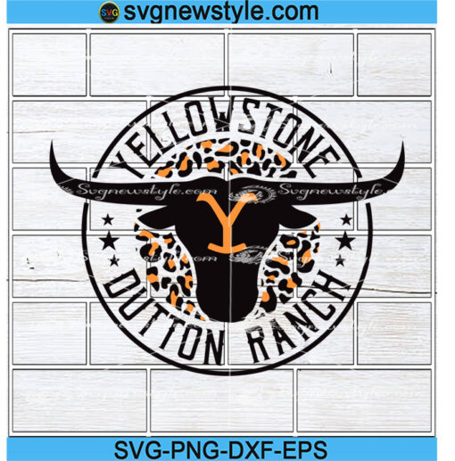 Yellowstone Dutton Ranch Svg Files