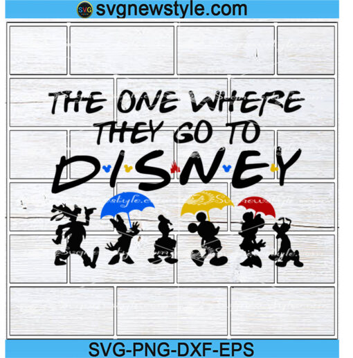 Going to Disney Svg