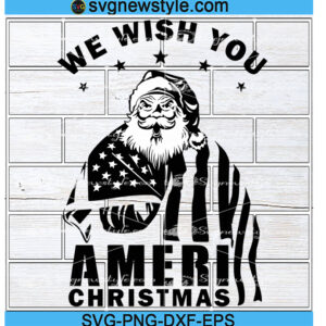 We Wish You A Merry Christmas Svg, Png, Dxf, Eps Cricut File