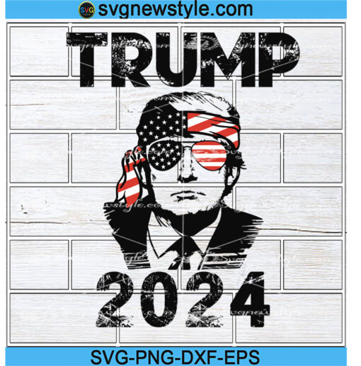 Donald Trump 2024 SVG designs