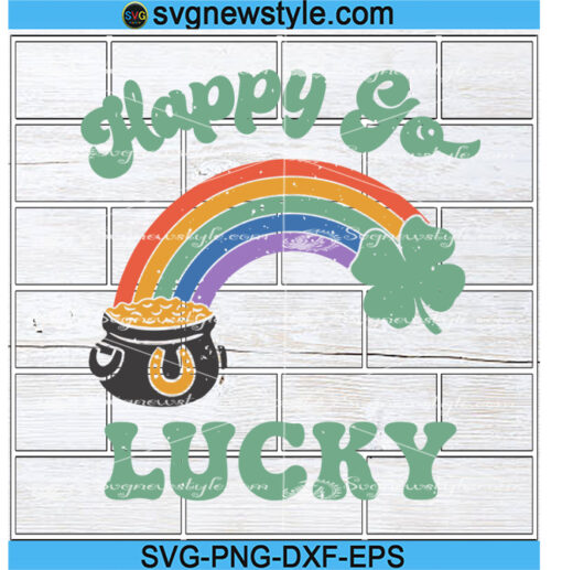 Lucky Shamrock Svg