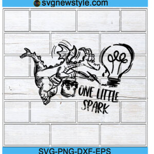 One Little Spark Svg, Disney Vacation Svg, Png, Dxf, Eps Cricut File Silhouette Art