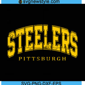 Steelers Pittsburgh svg, Football svg, Png, Dxf, Eps Cricut File Silhouette Art