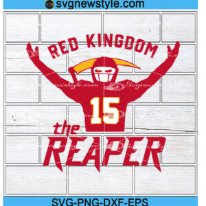Mahomes Grim Reaper SVG, Mahomes Reaper svg, Png, Dxf, Eps Cricut File