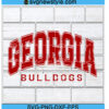 Georgia Bulldogs svg