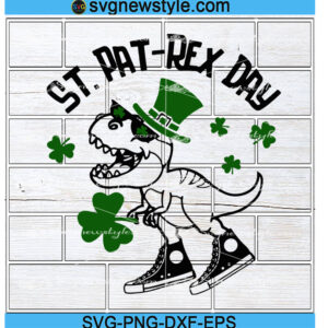 Dinosaur St Patrick's day