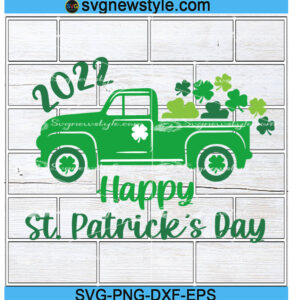 Happy St Patrick's Day Svg