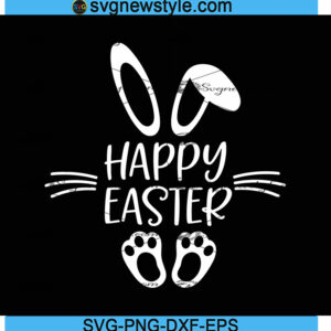 Happy Easter Svg