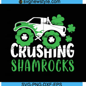 Crushing Shamrocks Svg