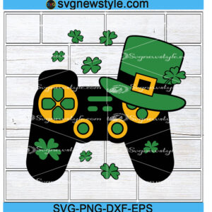 Video Game St Patricks Day Svg