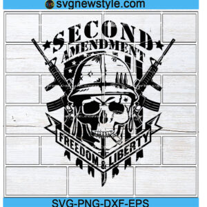 Defend Second Amendment Freedom And Liberty Svg