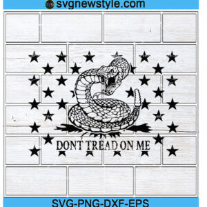 Dont Tread On Me Flag svg, American Svg, Png, Dxf, Eps Digital Download