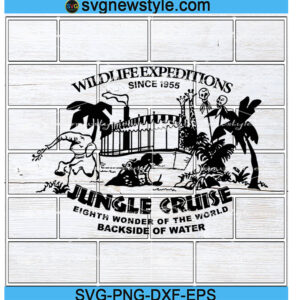 Jungle Cruise svg, Png, Dxf, Eps Digital Download for Cricut & Silhouette