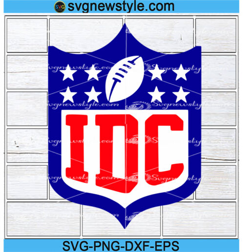 Football IDC Svg, Football Playoffs Svg, Game day Svg, Png, Dxf, Eps