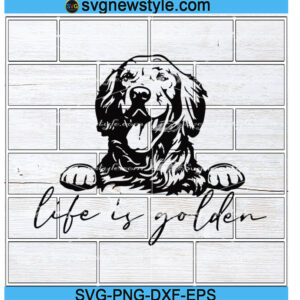 Golden Retriever Svg