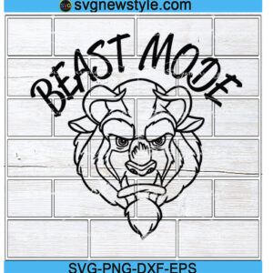 beauty and the beast svg