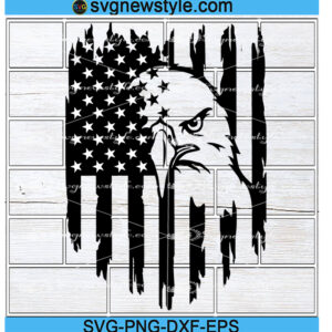 Patriotic Eagle Svg